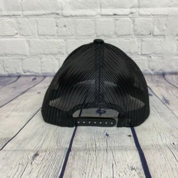 Travis Mathew Hat Cap Snapback Gray Black Awesome Tour Golf Trucker Mesh Promo - Picture 3 of 8